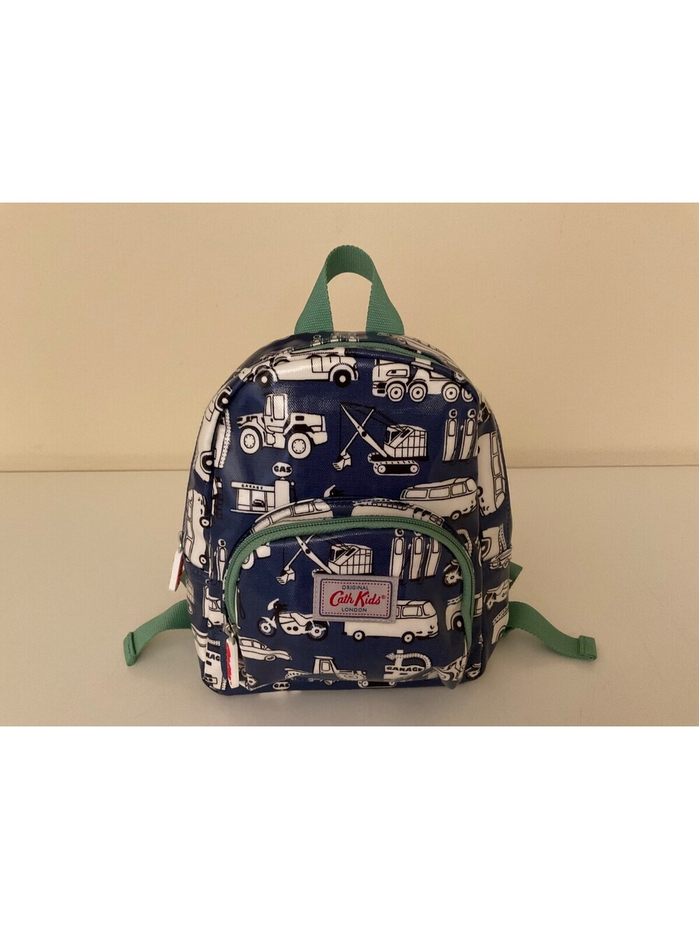 Cath Kidston London Kids Mini Backpack Working Vehicles EUC